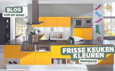 Frisse Keuken Kleuren – Breng Vreugde In Huis Met Deze Gekleurde Keukens