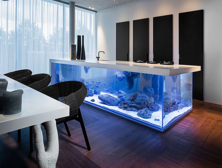 Maak Kennis Met De Aquarium Keuken: De ‘Ocean Kitchen’ By Robert Kolenik Eco Chic Design