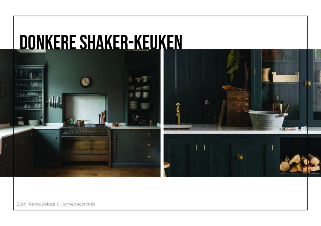 Donkere Shaker-Keuken