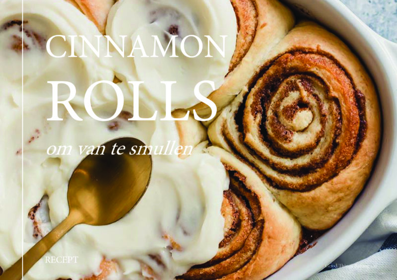 Cinnamon rolls om van te smullen – Recept