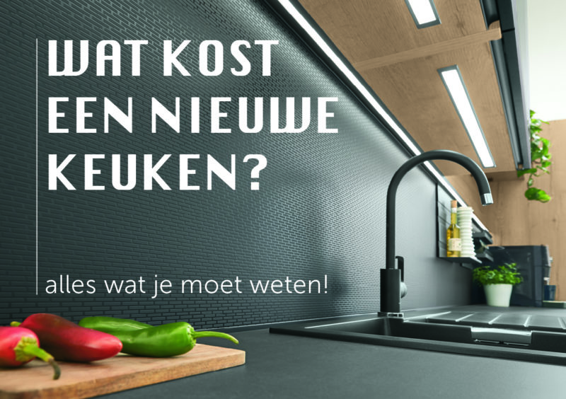Wat kost een nieuwe keuken? - Keukenwarenhuis.nl