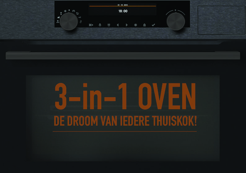 3-in-1 oven