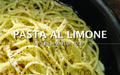 Pasta al Limone – Makkelijk en snel recept