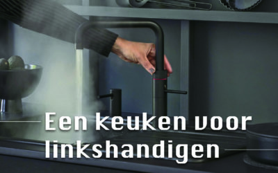 Een keuken voor linkshandigen