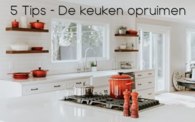 De keuken opruimen – 5 tips