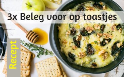 3x Beleg voor op toastjes – Recept