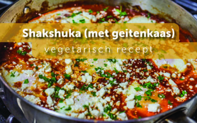 Shakshuka (met geitenkaas) – vegetarisch recept