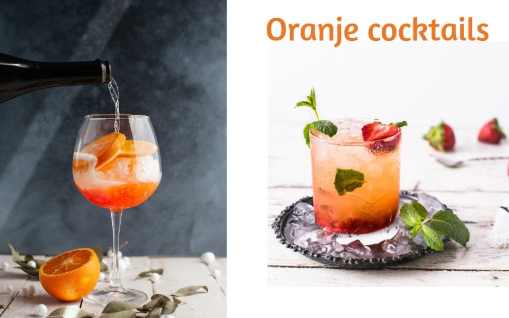 oranje cocktails recepten