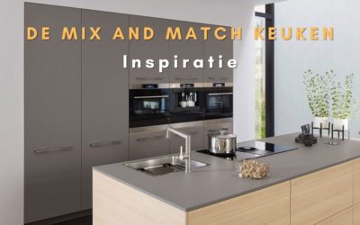 Mix and Match Keuken – Een unieke keuken met verschillende fronten.