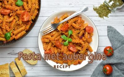 Pasta met aubergine – Recept