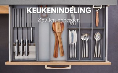 Keukenindeling: Spullen opbergen