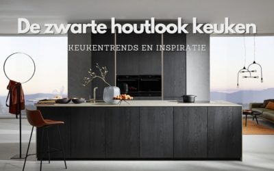 De zwarte houtlook keuken – Keukentrends en inspiratie