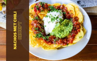 Nachos met chili con carne