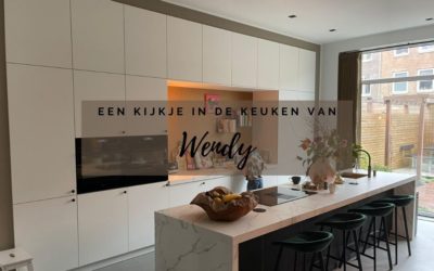 Een kijkje in de keuken van Wendy