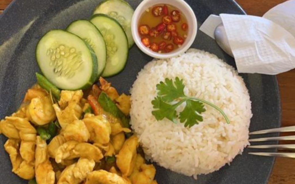 Reis door Azië - Gele curry