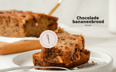 Witte chocolade bananenbrood – Recept