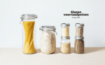 Glazen voorraadpotten in de keuken – Keukeninspiratie