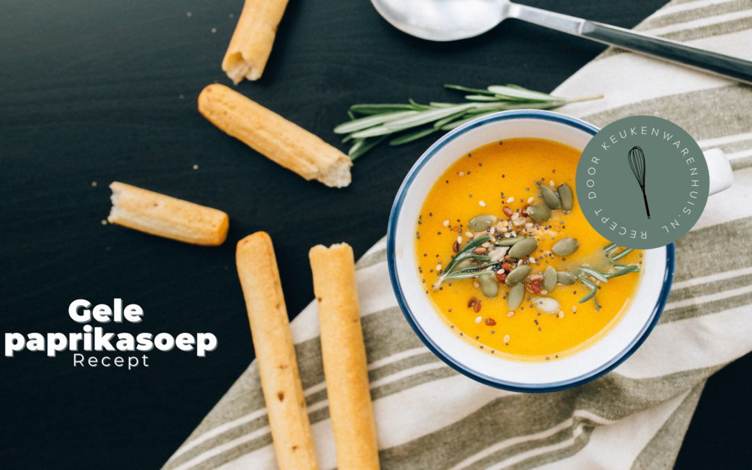 Gele paprikasoep – recept