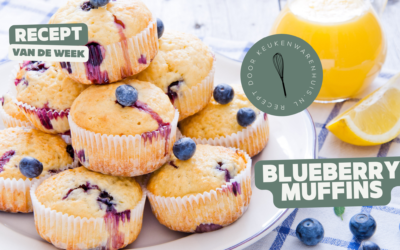 Blueberry muffins – recept