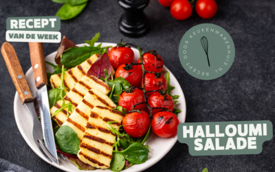 Halloumi salade – recept