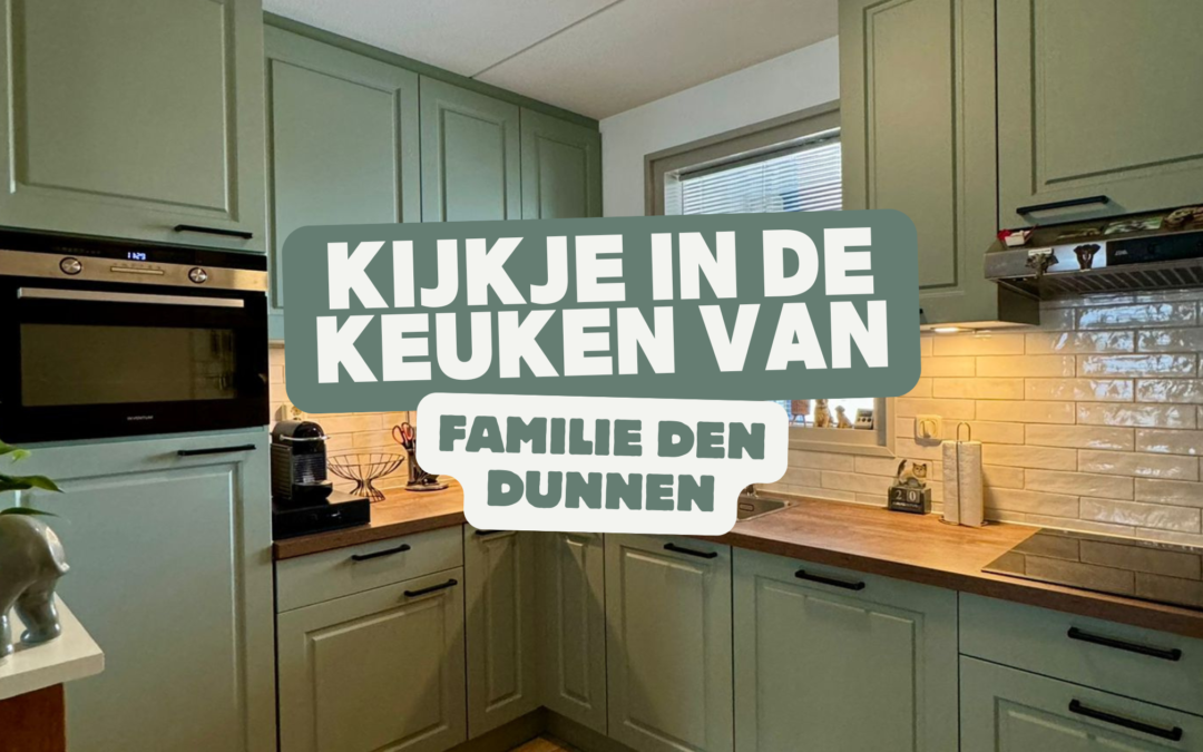 Kijkje in de keuken van familie den Dunnen