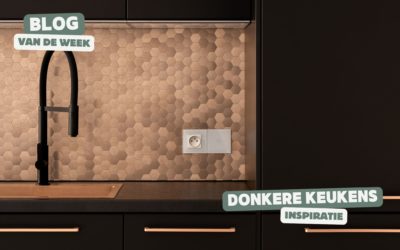 Donkere keukens: breng kleur in huis – Inspiratie