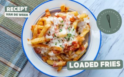 Loaded fries met knoflook en Parmezaanse kaas – Recept