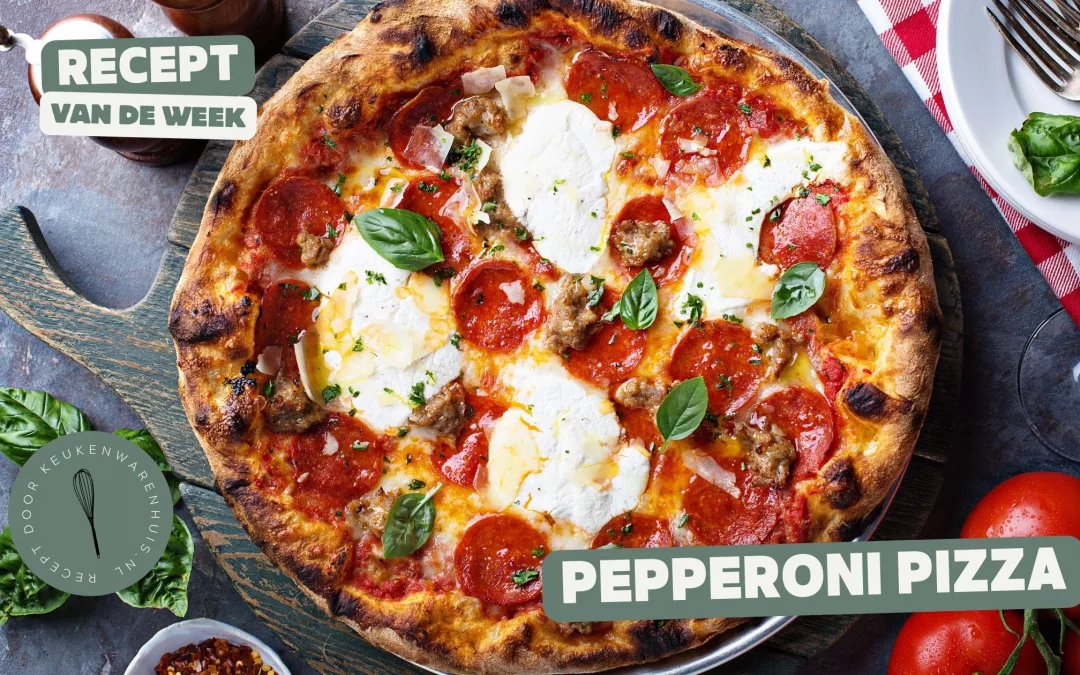 Pepperoni pizza – Recept