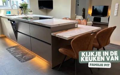 Kijkje in de keuken van Familie Pit