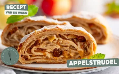 Makkelijke Appelstrudel met bladerdeeg