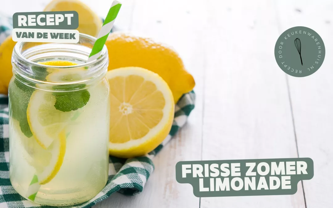 Frisse zomer limonade