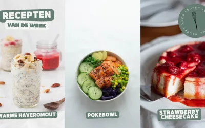 Warme havermout, Pokebowl en Strawberry cheesecake