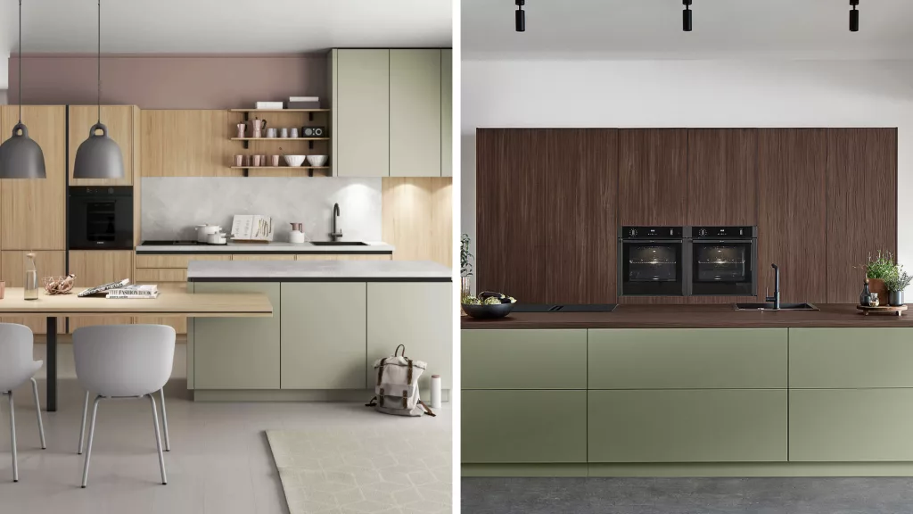 De mooiste combinaties voor een groene keuken