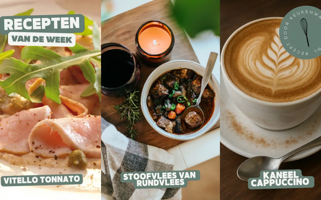 Vitello Tonnato, Stoofvlees van Rundvlees en Kaneel Cappuccino